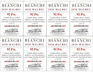 2020 Oasis Sur Malbec – 92 points, James Suckling – Shelftalker