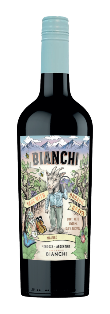 Bianchi Malbec, Made with Organic Grapes bottle image