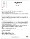 Elsa Bianchi Malbec – Press Highlights
