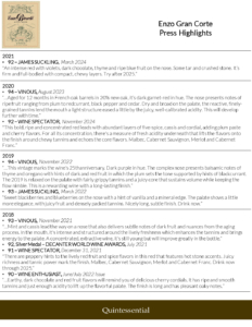 Enzo Bianchi Gran Corte – Press Highlights