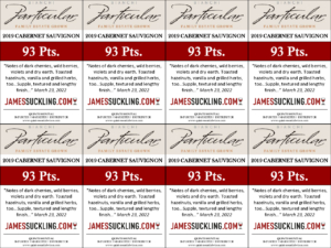 2019 Particular Cabernet Sauvignon – 93 points, James Suckling – Shelftalker