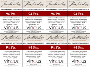 2019 Particular Cabernet Sauvignon – 94 points, Vinous – Shelftalker