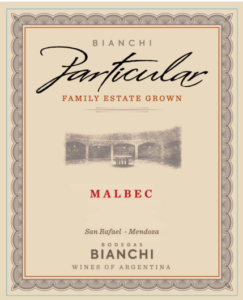 Particular Malbec – Label – Non-Vintage