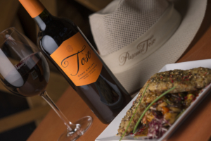 Pascual Toso Estate Cabernet Sauvignon – Beauty Image – Food & Hat – Landscape