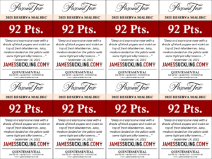 2021 Pascual Toso Reserva Malbec – 92 points, James Suckling – Shelftalker