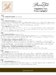 Pascual Toso Ultra Premium Magdalena – Press Highlights