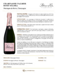 Champagne Palmer Rosé Solera – Fact Sheet