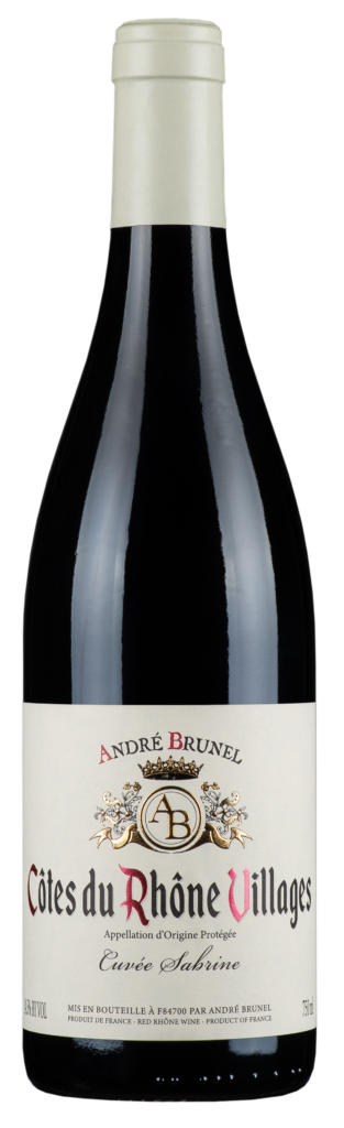 André Brunel Côtes du Rhône Villages Cuvée Sabrine bottle image