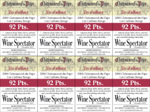 2019 André Brunel Châteauneuf-du-Pape Les Cailloux Rouge – 92 points, Wine Spectator – Shelftalker