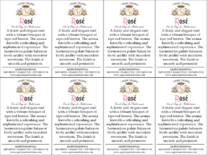 André Brunel Vin de Pays Rosé – Generic Shelftalker