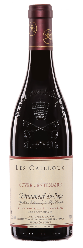 André Brunel	Châteauneuf-du-Pape Les Cailloux Cuvée Centenaire bottle image