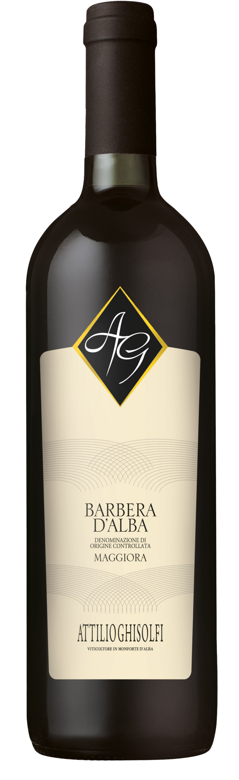 Attilio Ghisolfi Barbera d’Alba Maggiora - Bottle - Old Packaging