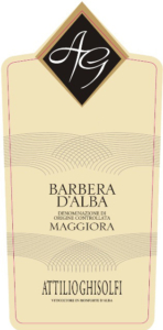 Attilio Ghisolfi Barbera d’Alba Maggiora – Front Label – Non-Vintage