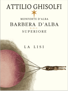Attilio Ghisolfi Barbera d’Alba Superiore La Lisi – Front Label – Non-Vintage