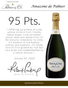 Champagne Palmer Amazone de Palmer – 95 points, Wine Advocate 2022 – Accolade Sell Sheet
