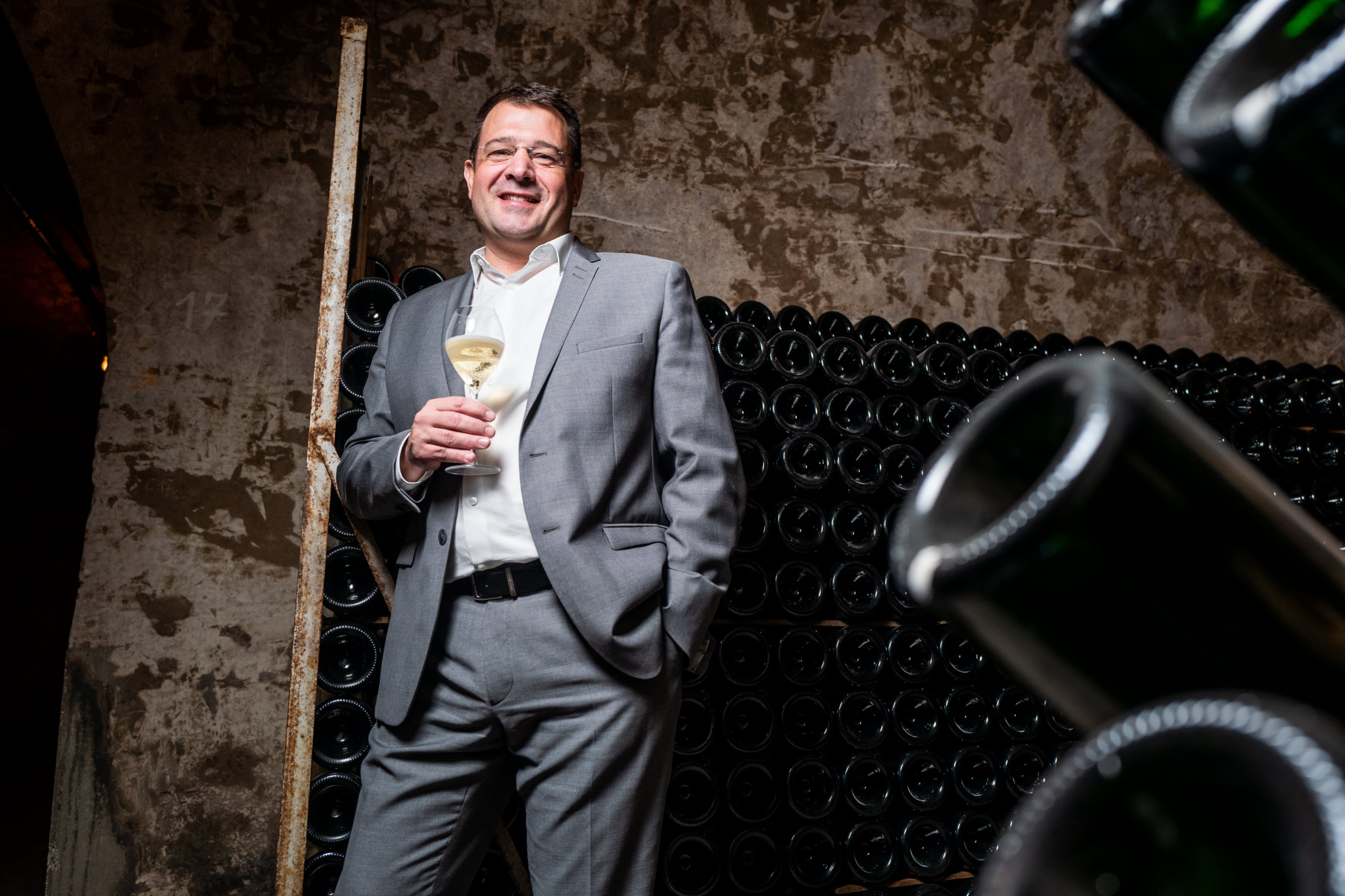 Champagne Palmer - Photography - Rémi Vervier, CEO and Oenologist