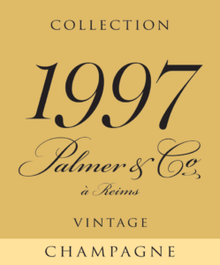 1997 Champagne Palmer Vintage Collection – Front Label