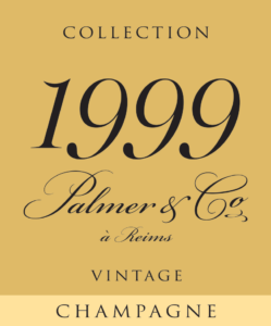 1999 Champagne Palmer Vintage Collection – Front Label