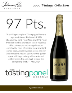 2000 Champagne Palmer Vintage Collection – 97 points, Tasting Panel – Accolade Sell Sheet