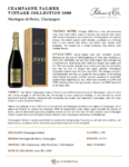 2000 Champagne Palmer Vintage Collection – Fact Sheet