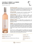 2023 Château Ferry Lacombe Mystère Rosé – Fact Sheet