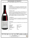 2017 Georges Duboeuf Domaine de Javerniére “Cote du Py” Morgon – Fact Sheet
