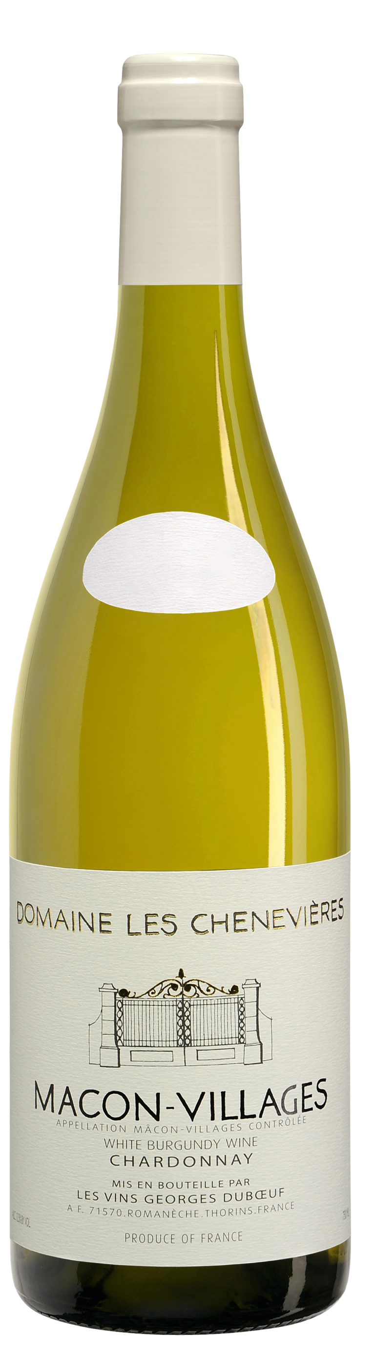 Georges Duboeuf Domaine les Chenevières Mâcon-Villages - Bottle - Non-Vintage