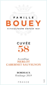 Famille Bouey Cuvée 58 – Front Label – Non-Vintage