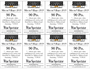 2019 Georges Duboeuf Mâcon-Villages Blanc – 90 points, Wine Spectator – Shelftalker