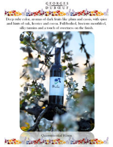 Georges Duboeuf IGP Pays d’Oc Merlot – Sell Sheet #2