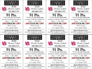 2020 Georges Duboeuf Morgon – 91 points, James Suckling – Shelftalker