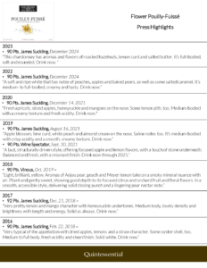 Georges Duboeuf Pouilly-Fuissé – Accolade Sell Sheet