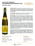 2023 Gustave Lorentz Gewurztraminer Reserve – Fact Sheet