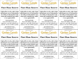 Gustave Lorentz Pinot Blanc Reserve – Generic Shelftalker