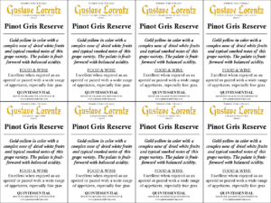 Gustave Lorentz Pinot Gris Reserve – Generic Shelftalker