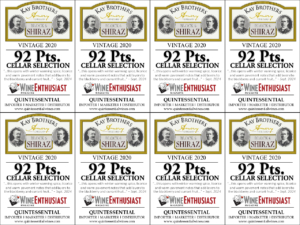 2020 Kay Brothers Block 6 Shiraz – 92 points, Wine Enthusiast – Shelftalker