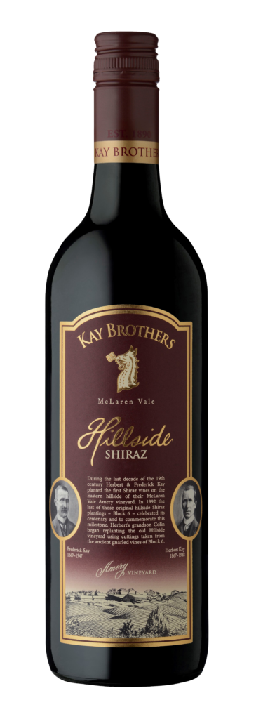 Kay Brothers Hillside Shiraz 2020 bottle image