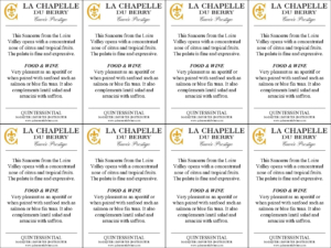 La Chapelle Du Berry Cuvée Prestige Sancerre – Generic Shelftalker