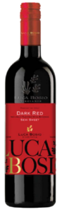 Luca Bosio Dark Red Semi Sweet – Bottle