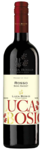 Luca Bosio Rosso Semi Sweet – Bottle