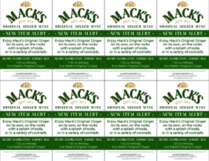 Mack’s Original Ginger Beer – Generic Shelftalker