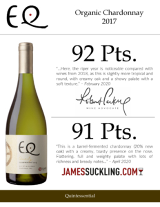 2017 Matetic Vineyards EQ ‘Quartz’ Chardonnay – Accolades Sell Sheet