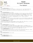 Matetic Vineyards EQ ‘Quartz’ Chardonnay – Press Highlights