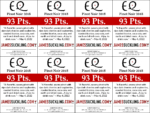 2018 Matetic Vineyards EQ ‘Granite’ Pinot Noir – 93 points, James Suckling – Shelftalker