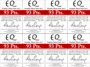 2018 Matetic Vineyards EQ ‘Granite’ Pinot Noir – 93 points, Wine Advocate – Shelftalker