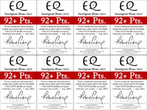 2022 Matetic Vineyards EQ ‘Coastal’ Sauvignon Blanc – 92 points, Wine Advocate – Shelftalker