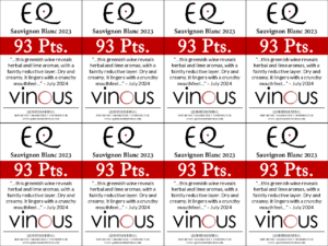 2023 Matetic Vineyards EQ ‘Coastal’ Sauvignon Blanc – 93 points, Vinous – Shelftalker