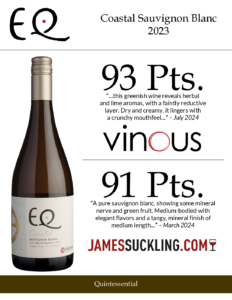 2023 Matetic Vineyards EQ ‘Coastal’ Sauvignon Blanc – Accolades Sell Sheet
