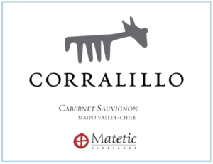 Matetic Vineyards Corralillo Cabernet Sauvignon - Front Label - Non-Vintage