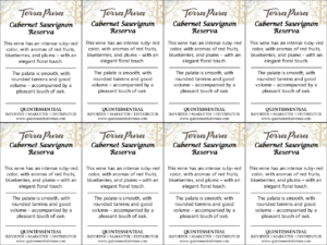 TerraPura Reserva Cabernet Sauvignon – Generic Shelftalker